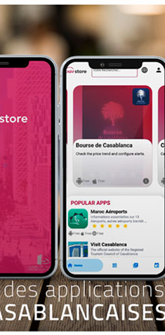 Communiqué de presse  CasaStore, le catalogue d’applications de Casablanca,  passe en version mobile